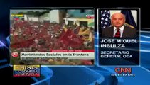 Insulza Uribe pide a Venezuela que controle la frontera, cuando Colombia tampoco la controla .flv