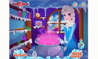 Disney Frozen Queen Elsa Magical Light Palace playset with Olaf the snowman from Frozen