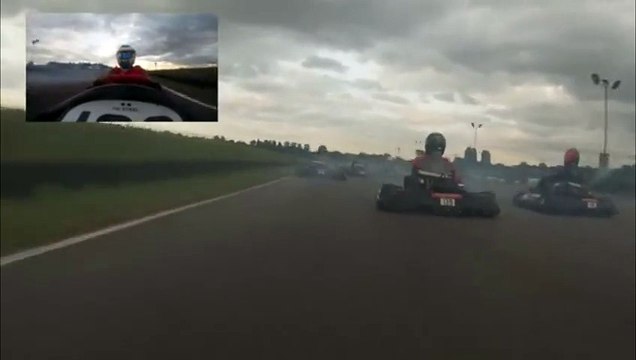 Séance de karting de Fernando Alonso (Daytona Sandown Park)