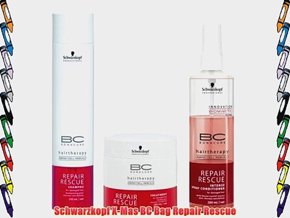 Schwarzkopf X-Mas BC Bag Repair Rescue