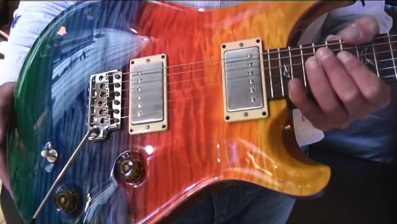 PRS Al Di Meola Prism signature guitar demo - World Guitars