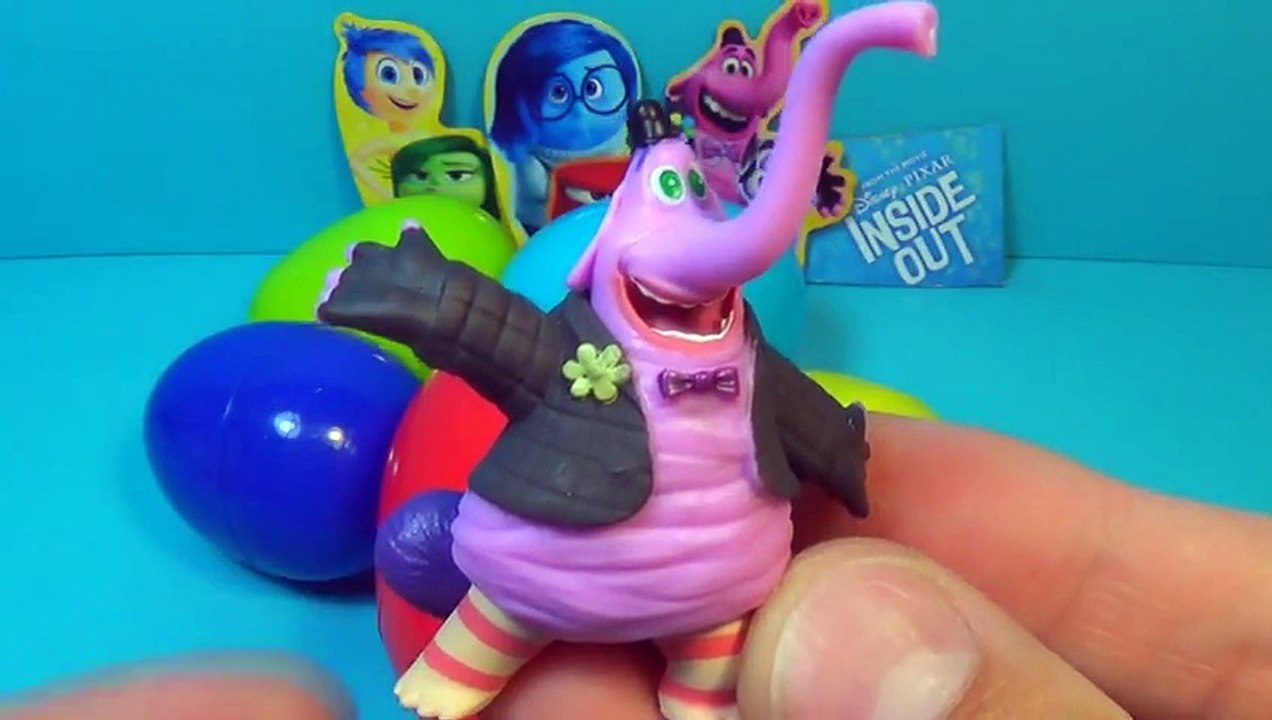 INSIDE OUT surprise eggs!!! Unboxing 6 eggs surprise Disney Pixar INSIDE OUT For Kids MyMillionTV
