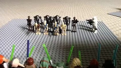 The Clone Wars LEGO Star Wars Animation "The big battle"