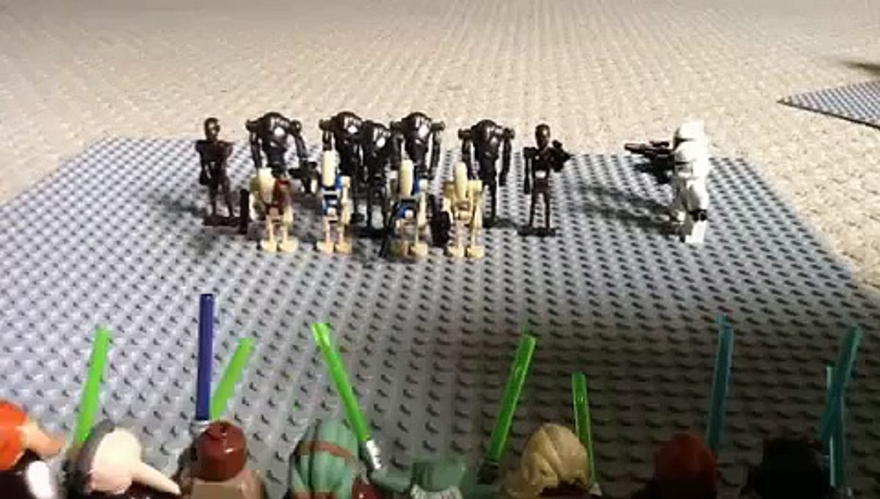 The Clone Wars LEGO Star Wars Animation "The big battle"