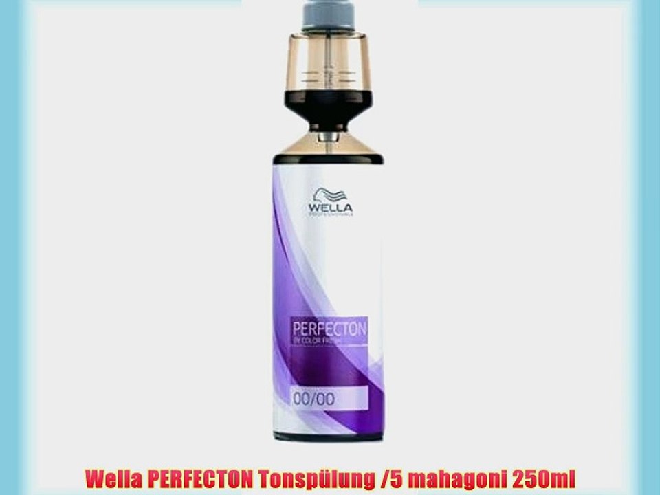 Wella PERFECTON Tonsp?lung /5 mahagoni 250ml