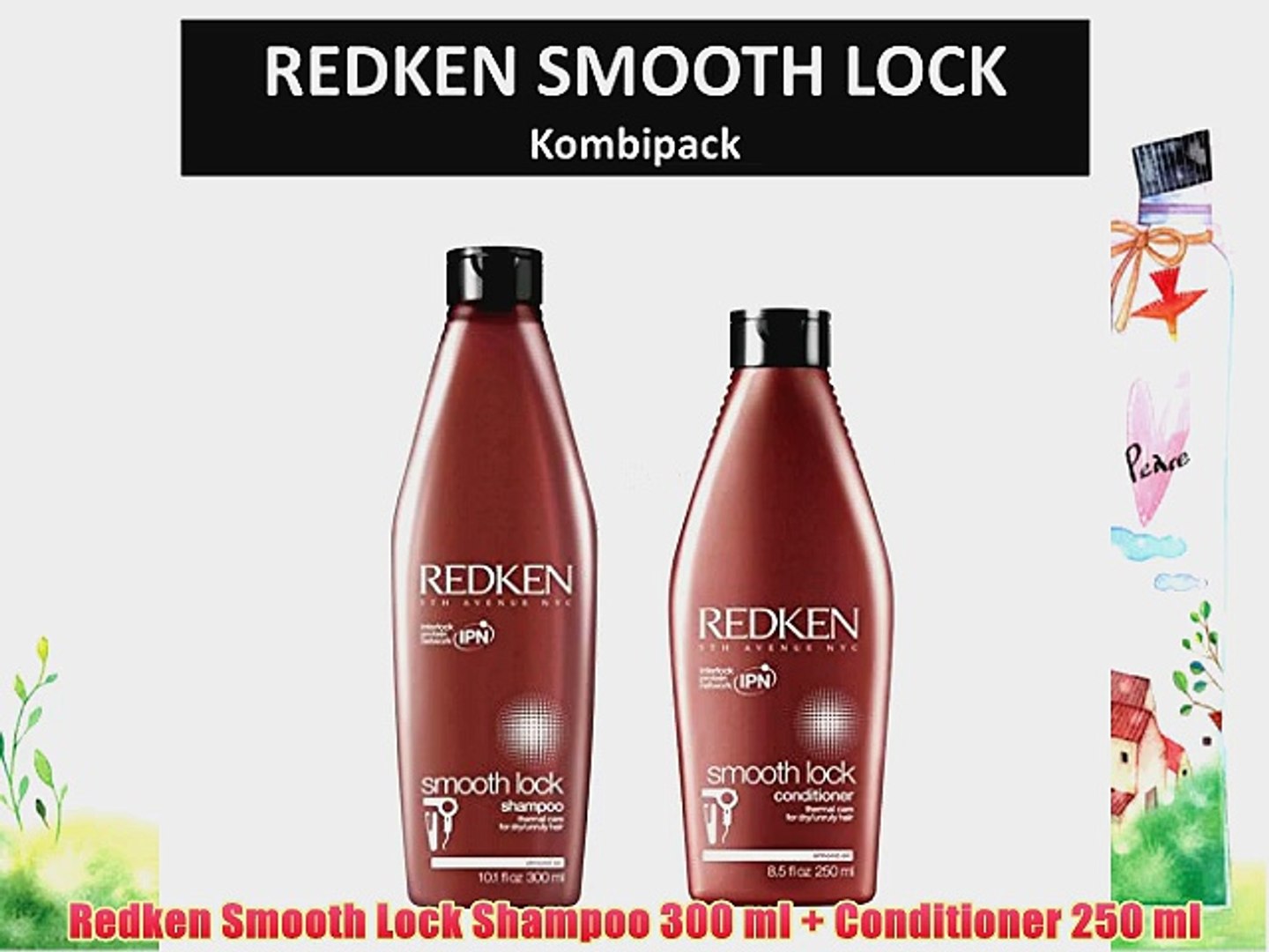 Redken Smooth Lock Shampoo 300 Ml Conditioner 250 Ml Video Dailymotion