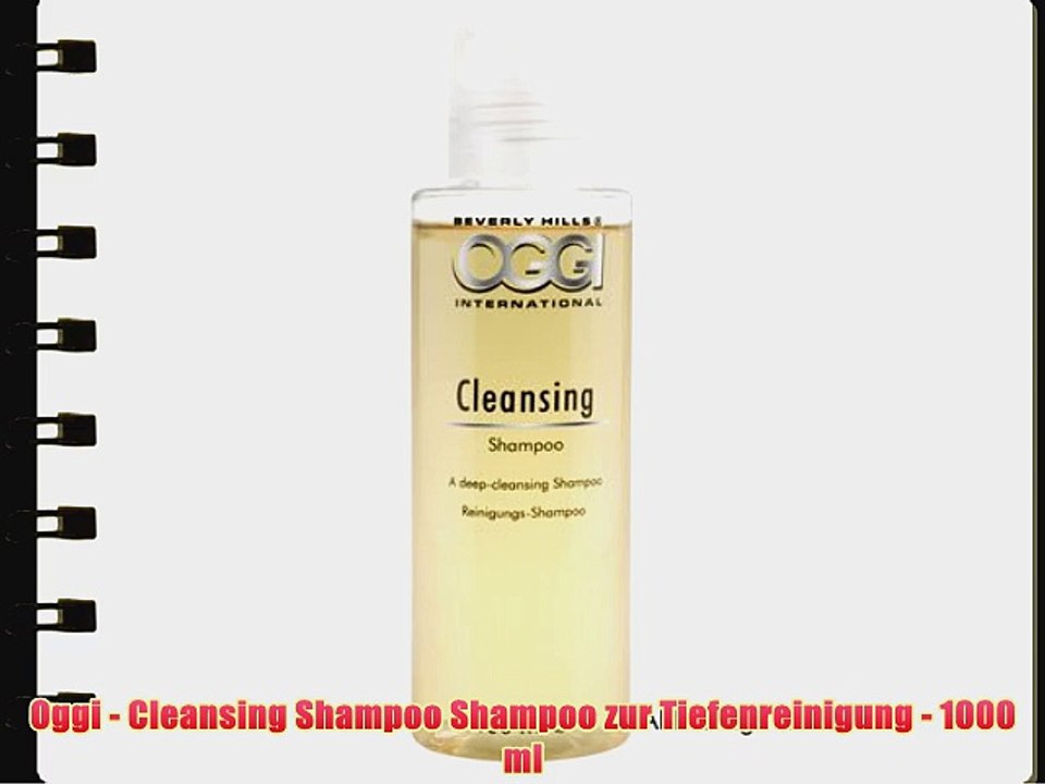 Oggi - Cleansing Shampoo Shampoo zur Tiefenreinigung - 1000 ml