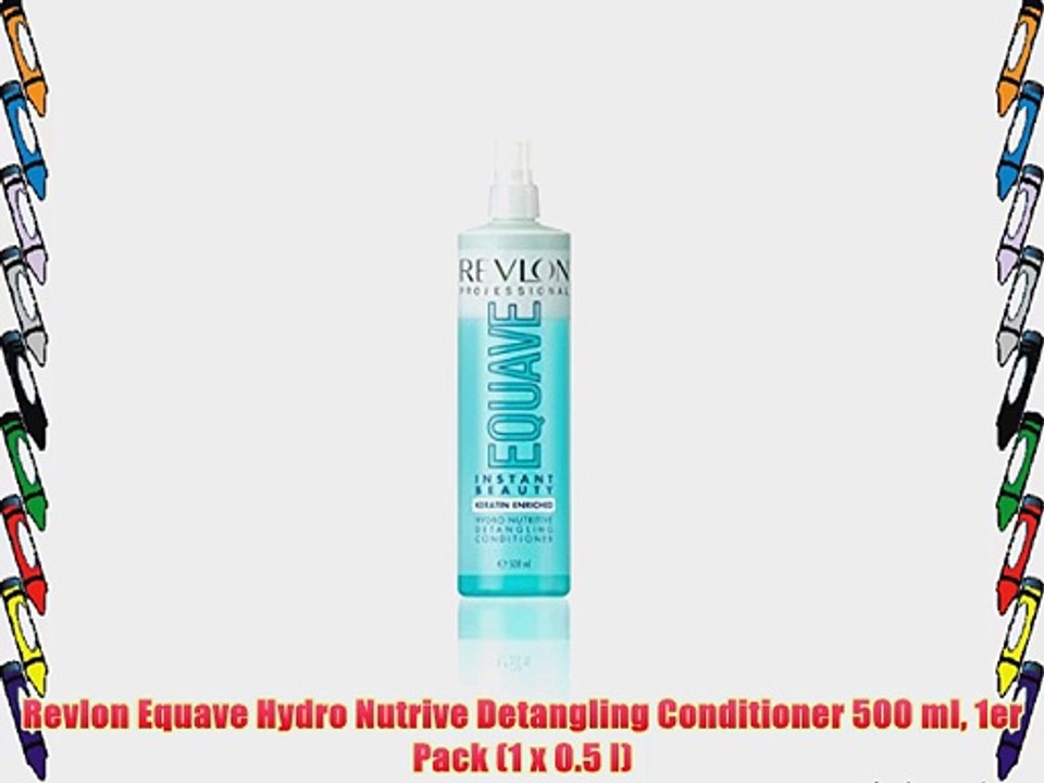 Revlon Equave Hydro Nutrive Detangling Conditioner 500 ml 1er Pack (1 x 0.5 l)