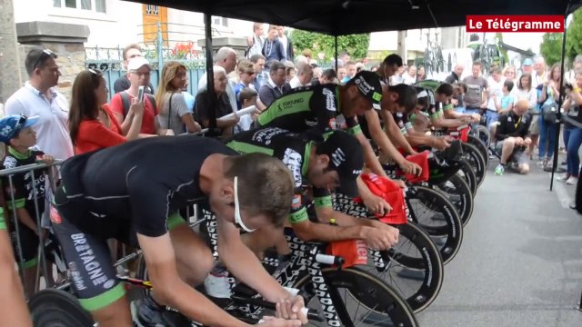 Tour de France. Contre-la-montre : Bretagne Séché et FDJ à l'échauffement