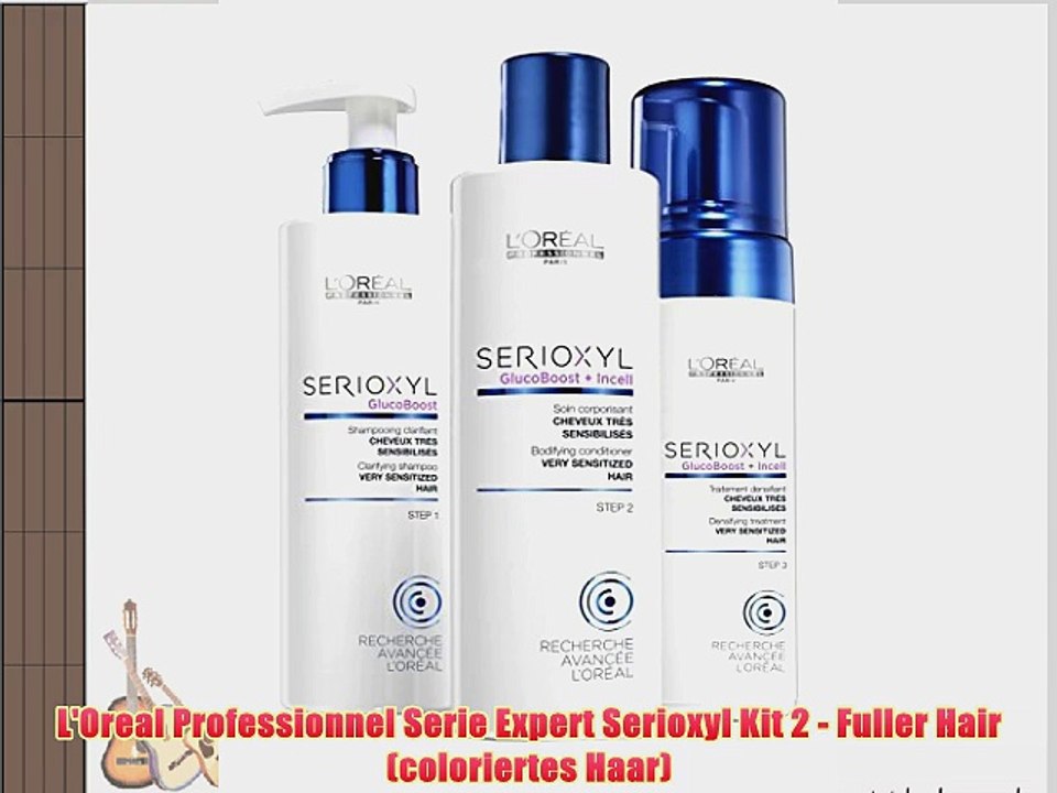 L'Oreal Professionnel Serie Expert Serioxyl Kit 2 - Fuller Hair (coloriertes Haar)