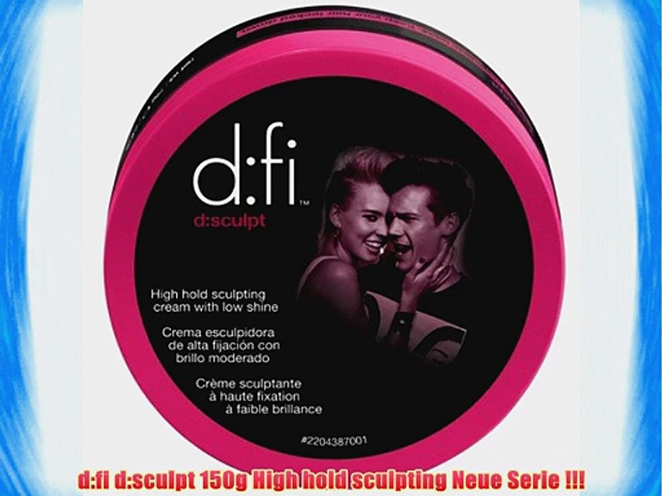 D:fi d:sculpt 150g high hold sculpting neue serie !!!