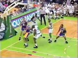 Van Exel beats Boston at buzzer (Lakers at Celtics, 1995)