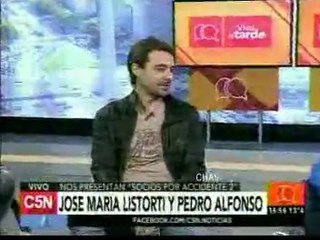 Pedro en Viva la Tarde 2 (charla 1) - 11 de Julio