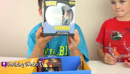 Hero Surprise Toys! Batman + Superman Super Geek Box HobbyKidsTV