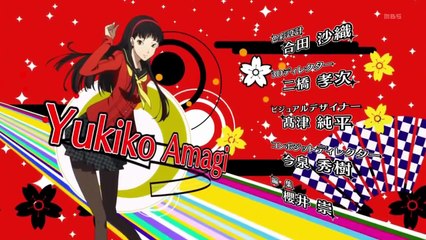 Persona 4 The Golden Animation OP "Next Chance to Move On" - ペルソナ4 ザ・ゴールデンアニメーションＯＰ「ＨＤ」