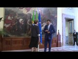 Roma - Renzi riceve il Presidente della Repubblica federale del Brasile (11.07.15)