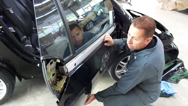 Smart Brabus 450 Türpanel Montage / Door panel mounting