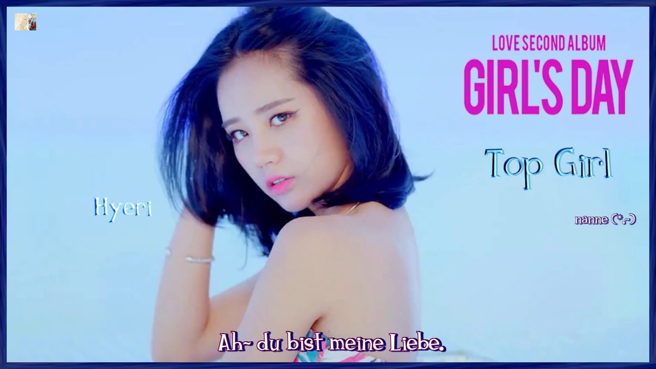Girls Day – Top Girl k-pop [german Sub] Girl's Day Love Second Album