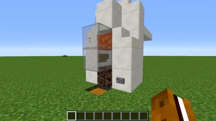 Minecraft Tutorial - Automatic Sheep Cooker - Wool Farm - Mutton Farm - Compact(Minecraft 1.8+)