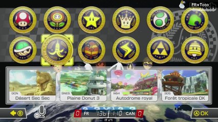 Coupe du monde MK8 : France-Canada - Quart de finale