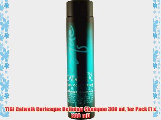 TIGI Catwalk Curlesque Defining Shampoo 300 ml 1er Pack (1 x 300 ml)