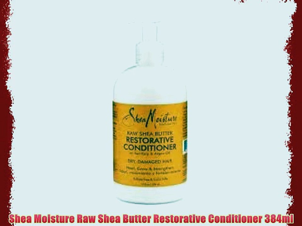 Shea Moisture Raw Shea Butter Restorative Conditioner 384ml