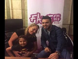 ARAB IDOL HAZEM SHARIF ON FAME FM  WITH LAURA   VIVA FAME FM