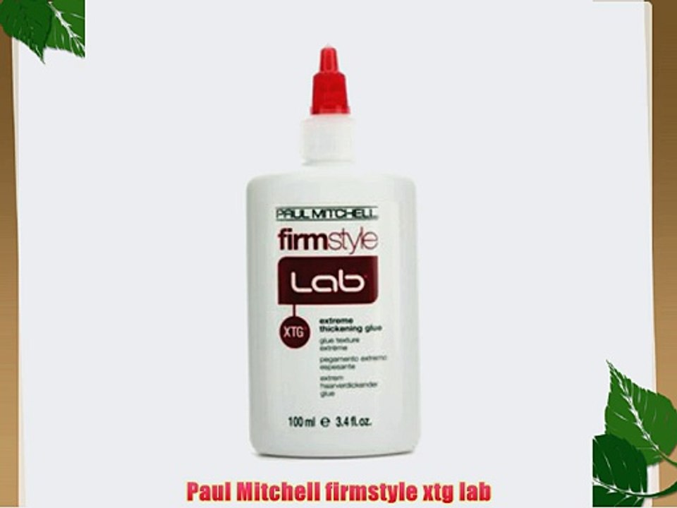 Paul Mitchell firmstyle xtg lab