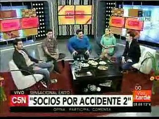 Pedro en Viva la Tarde 4 (pase con Remix de Noticias) - 11 de Julio