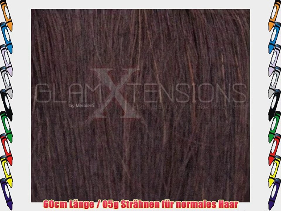 100 x 05g glatte indische Remy 100% Echthaar Microring-Extensions / Micro Loop / Echthaar-Str?hnen