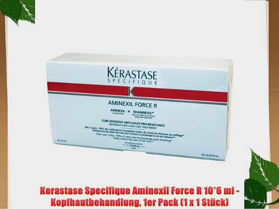 Kerastase Specifique Aminexil Force R 10*6 ml - Kopfhautbehandlung 1er Pack (1 x 1 St?ck)