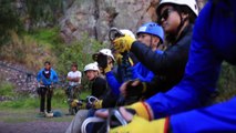 Escalade, rendonnée, via ferrata et enfin telepherique impressionnant : expérience magique  au perou