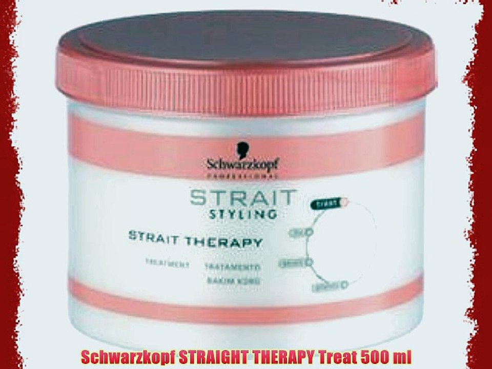 Schwarzkopf STRAIGHT THERAPY Treat 500 ml
