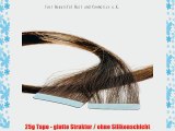 20 x 2.5g Remy Tape In / On Extensions Haarverl?ngerung Skin Weft 50cm - #22 goldblond