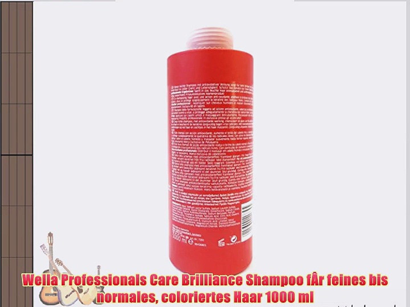 Wella Professionals Care Brilliance Shampoo F R Feines Bis Normales Coloriertes Haar 1000 Video Dailymotion