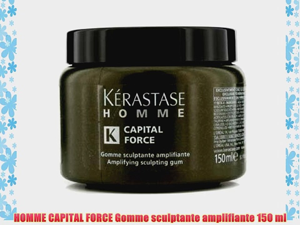 HOMME CAPITAL FORCE Gomme sculptante amplifiante 150 ml