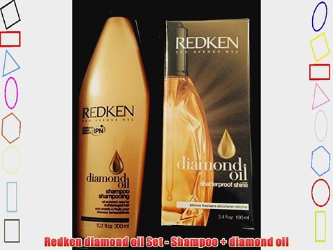 Redken diamond oil Set - Shampoo diamond oil