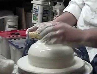 throwing medium porcelain bowl: Donn Buchfinck