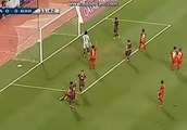 Primeiro Gol de neymar - Barcelona x Tailândia, Amistoso Internacional 2013