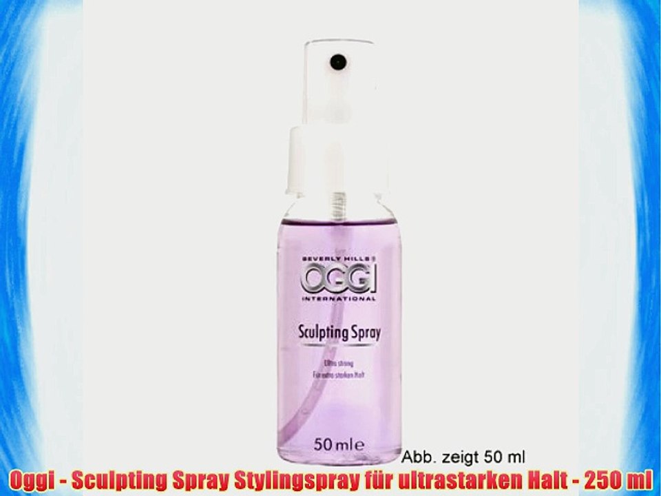 Oggi - Sculpting Spray Stylingspray f?r ultrastarken Halt - 250 ml