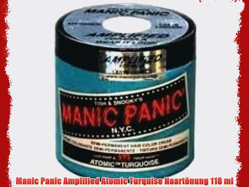 Manic Panic Amplified Atomic Turquise Haart?nung 118 ml