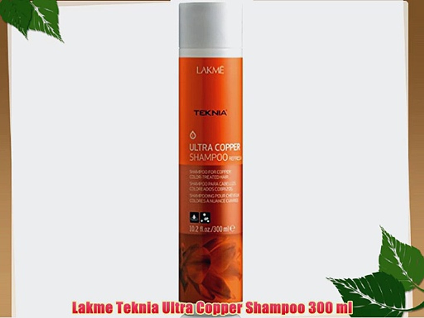 Lakme Teknia Ultra Copper Shampoo 300 ml video