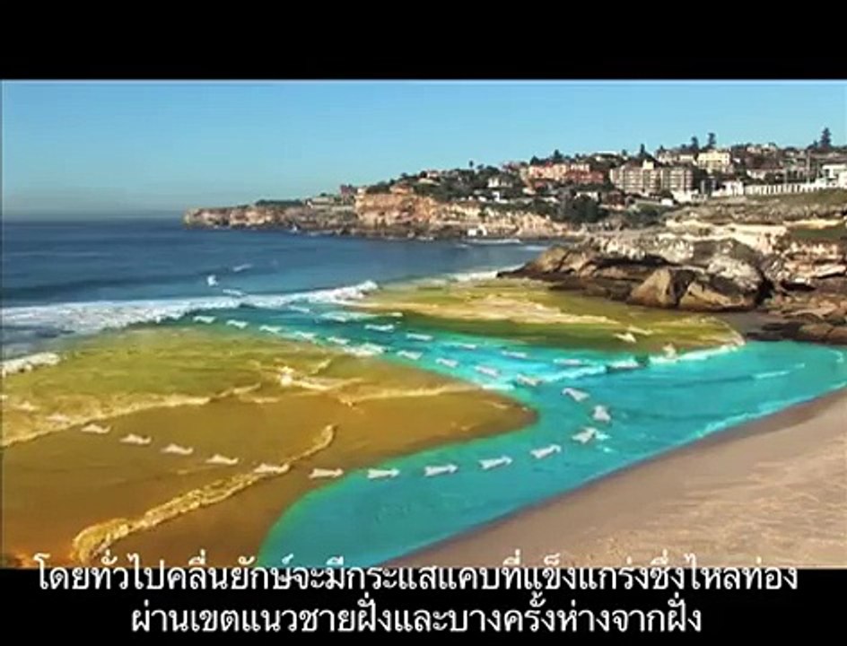 How to Survive Beach Rip Currents - Thai Translation