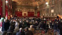 Napoli - Anno giudiziario inaugurato tra le contestazioni (24.01.15)