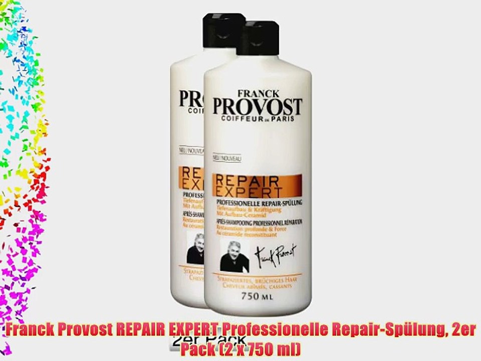 Franck Provost REPAIR EXPERT Professionelle Repair-Sp?lung 2er Pack (2 x 750 ml)