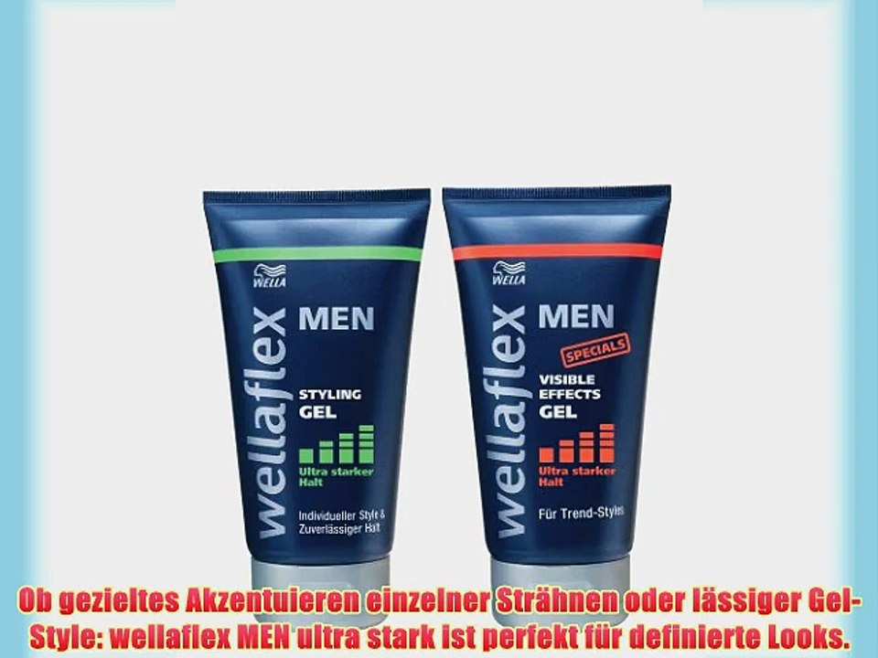 Wellaflex men Gel ultra starker Halt 6er Pack (6 x 150 ml)