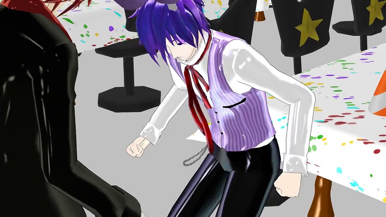 [MMD] (FNAF Bonnie and Foxy) Swing that way