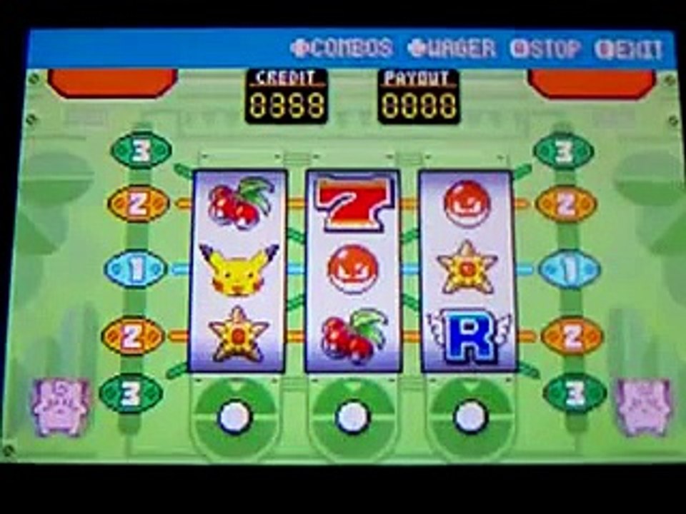 pokemon fire red/leaf green - How to get coins easily from slot machines in  the game corner - video Dailymotion
