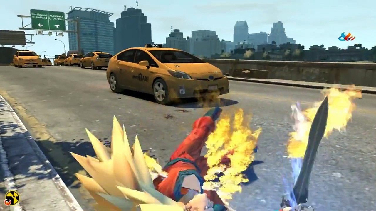 Grand Theft Auto IV - Goku (Dragon Ball Z) (MOD) HD
