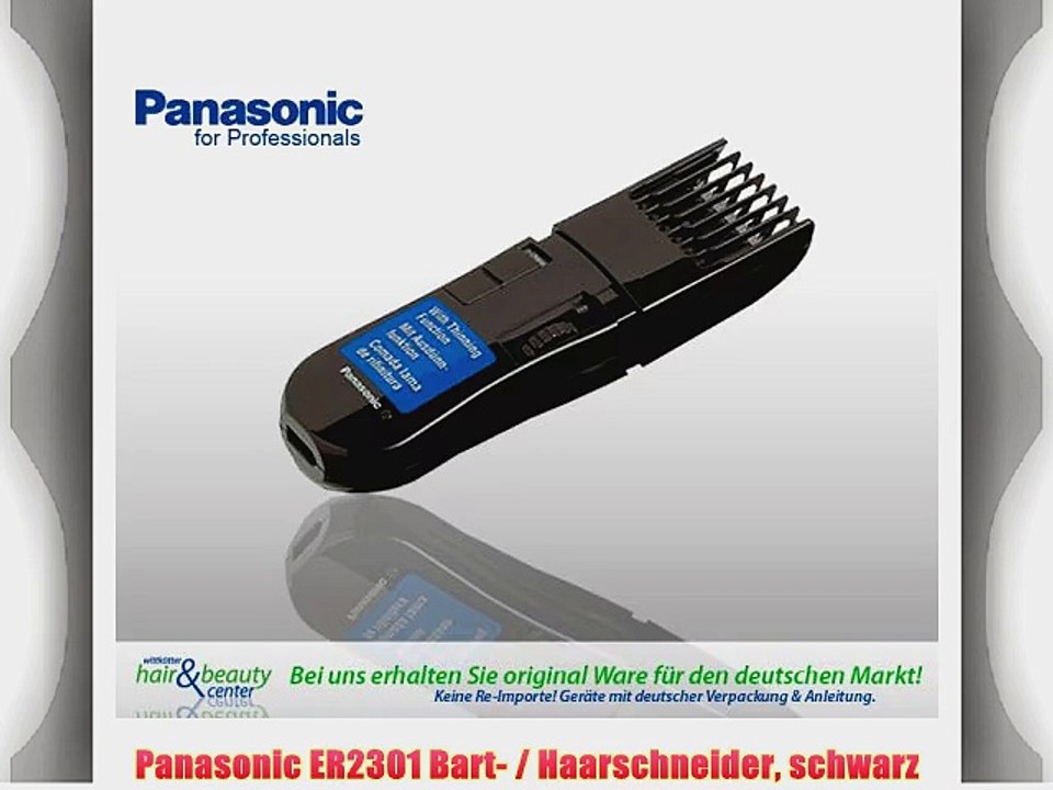 Panasonic ER2301 Bart- / Haarschneider schwarz